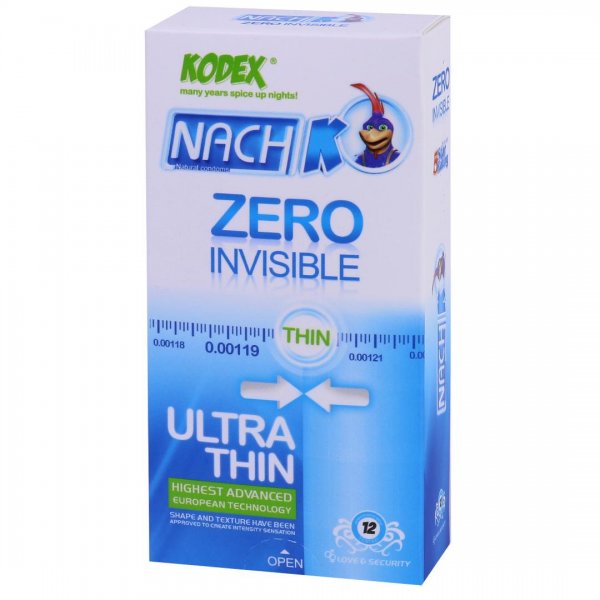 کاندوم ناچ کدکس (NachKodex) مدل Zero Invisible