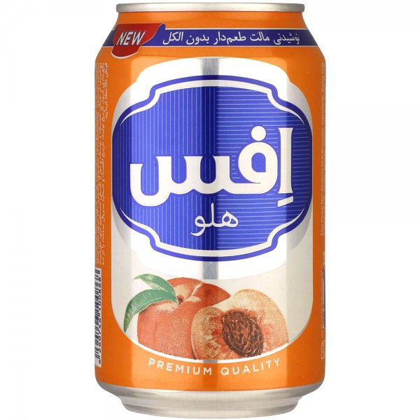 آب‌جو هلو افس مقدار 330 میلی‌لیتر