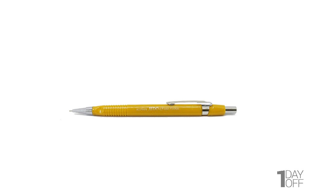 مداد نوکی 0.7 میلی‌متری جیدو (Jedo) رنگ زرد