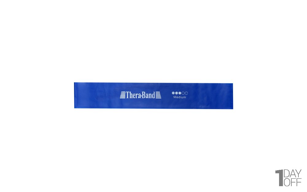 کش مینی لوپ Thera Band رنگ آبی تیره درجه کشسانی medium