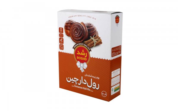 پودر نیمه‌آماده نان رول دارچین رشد مقدار 340 گرم 