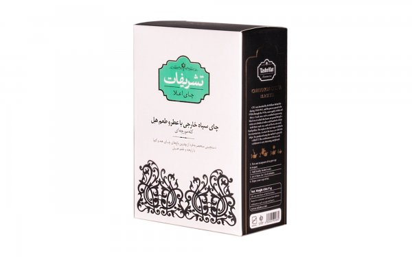 چای سیاه کله مورچه‌ای با طعم و عطر هل تشریفات مقدار 450 گرم