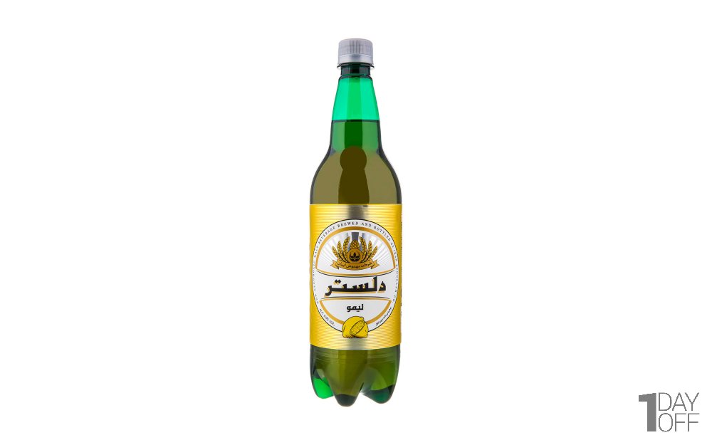 نوشیدنی مالت بدون الکل لیمویی دلستر مقدار 1 لیتر