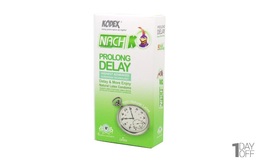 کاندوم ناچ کدکس (NachKodex) مدل Prolong Delay