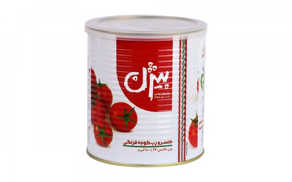 رب گوجه‌فرنگی با درب آسان بازشو بیژن مقدار 800 گرم