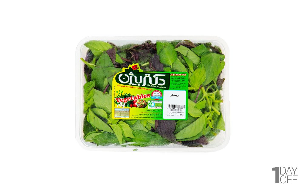 سبزی ریحان دکتر بیژن مقدار 100 گرم