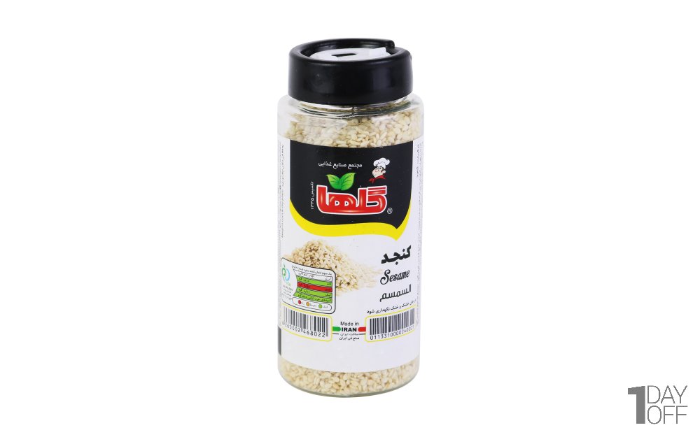 کنجد گلها مقدار 80 گرم