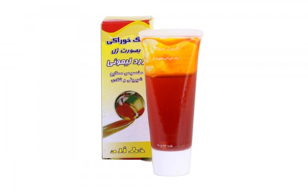 رنگ خوراکی خط زرد مقدار 25 گرم رنگ لیمویی