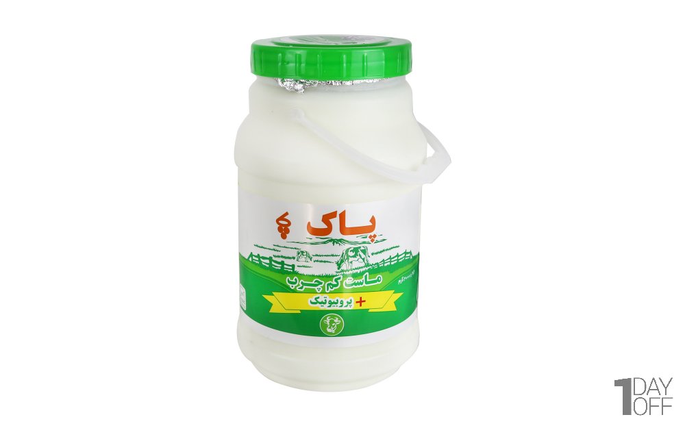 ماست پروبیوتیک کم‌چرب پاک مقدار 2 کیلوگرم
