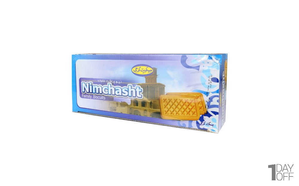 بیسکویت نارگیلی نیم‌چاشت خانواده گرجی مقدار 720 گرم