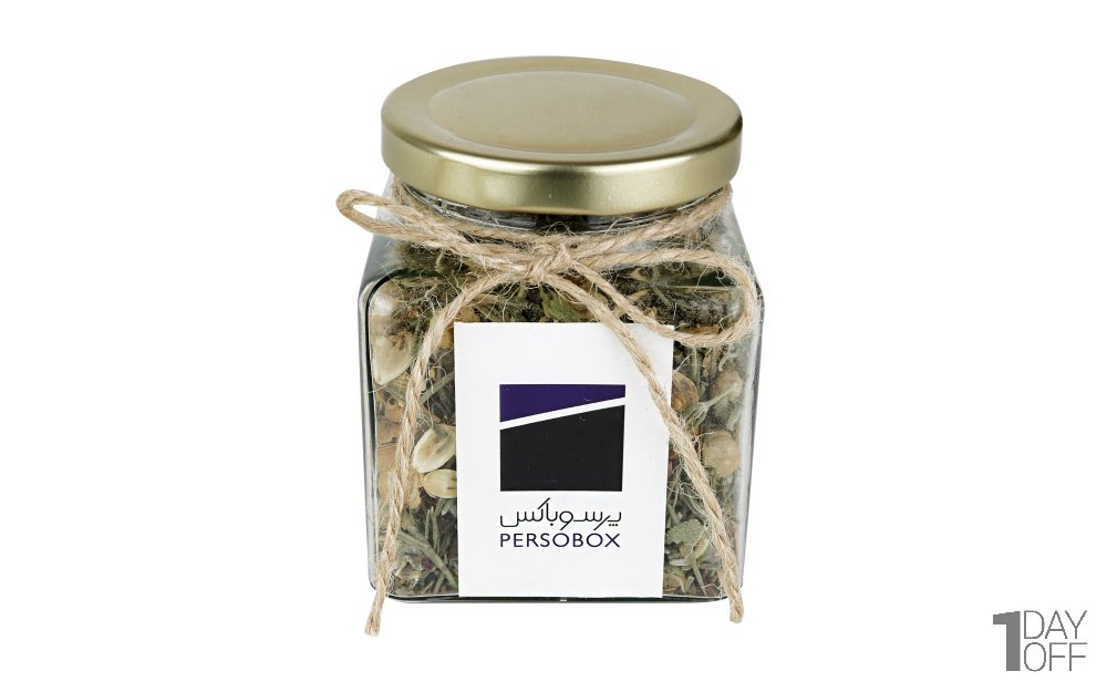 شیشه مخلوط اسپند، گلپر، مریم‌گلی و رزماری