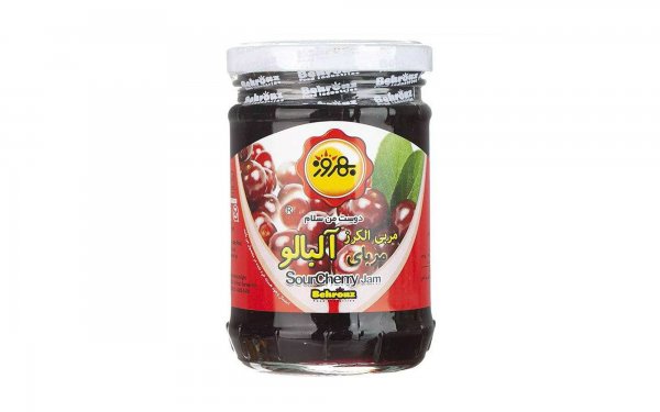 مربا آلبالو بهروز مقدار 320 گرم
