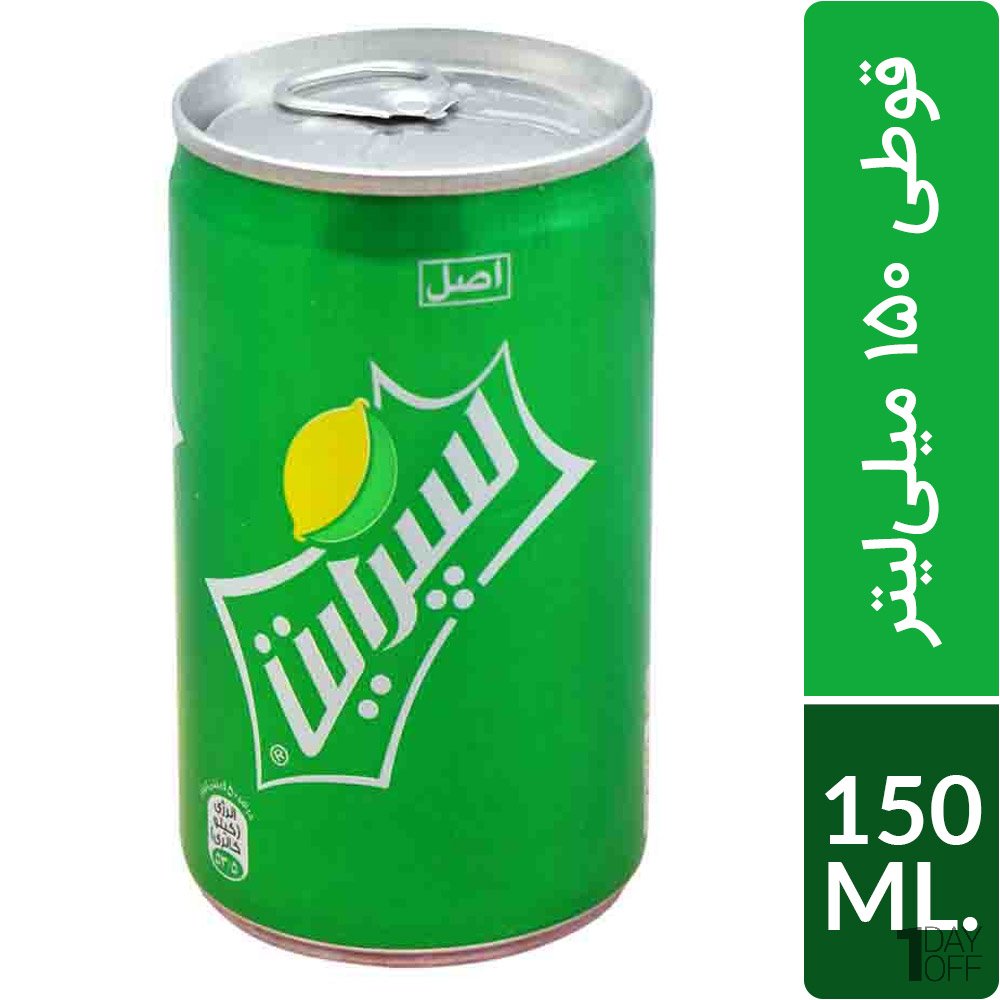 نوشابه اسپرایت فلزی مینی 150 میلی‌لیتر 