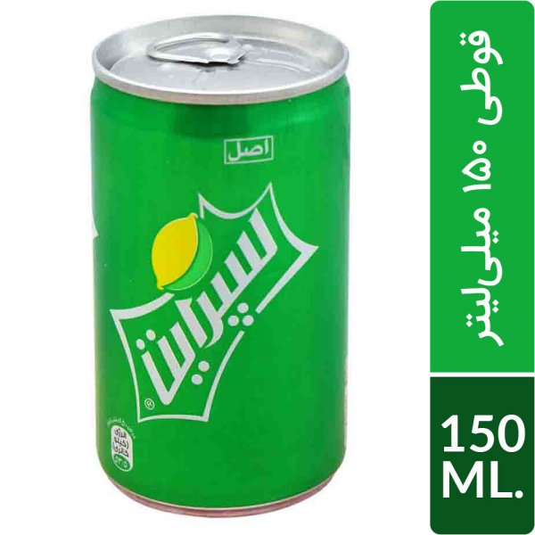 نوشابه اسپرایت فلزی مینی 150 میلی‌لیتر 