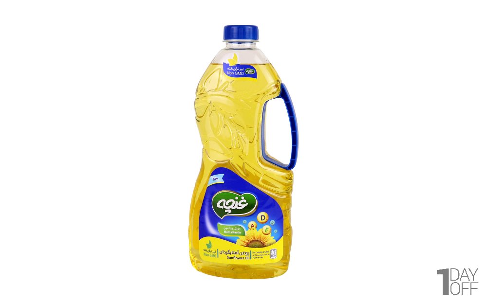 روغن مایع آفتابگردان غنچه مقدار 1.8 لیتر 