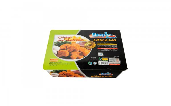 ناگت قارچ و مرغ مارین مقدار 250 گرم