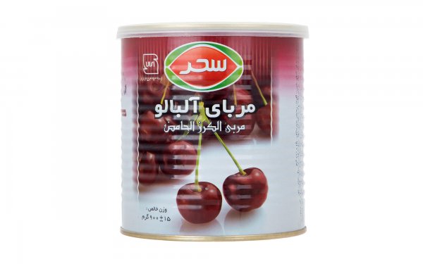 مربا آلبالو سحر مقدار 900 گرم 