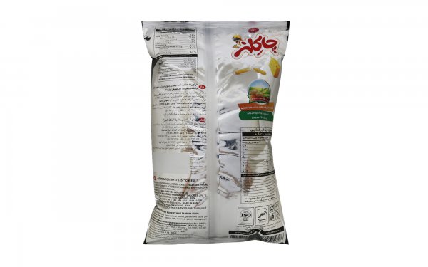 اسنک استیک ذرت و سیب‌زمینی با طعم پنیر چاکلز مقدار 50 گرم