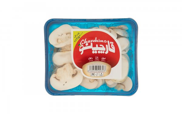 قارچ اسلایس‌ شده قارچینو مقدار 250 گرم