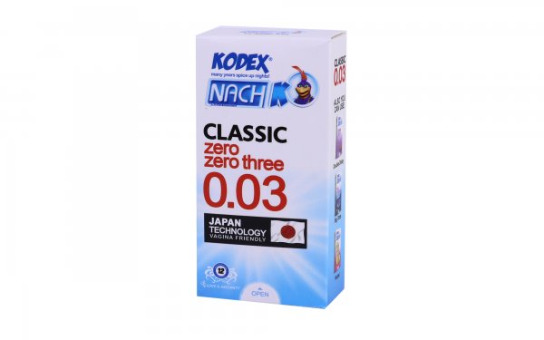 کاندوم ناچ کدکس (NachKodex) مدل Classic zero 0.03