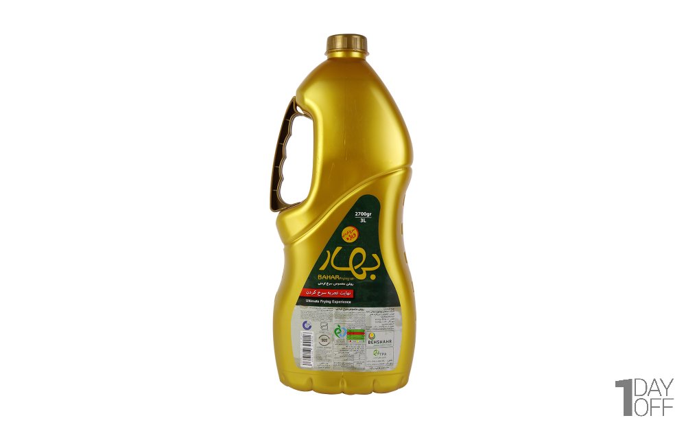 روغن مخصوص سرخ‌کردنی بهار مقدار 3 لیتر