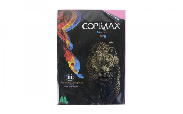برگه A4 کپی‌مکس (Copimax) صورتی بسته 500 عددی 