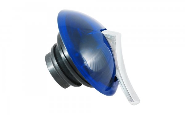 فلاسک 1 لیتری یزدگل مدل سان رنگ آبی شفاف