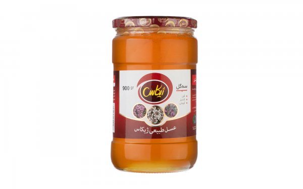 عسل سه گل ژیکاس مقدار 900 گرم
