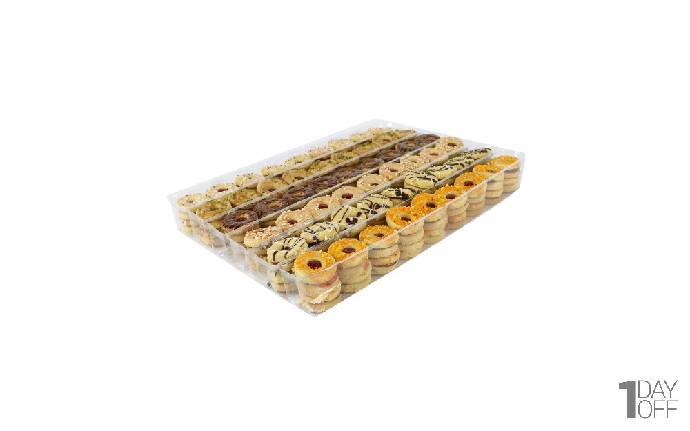 مینی شیرینی سوئیسی مقدار 1200 گرم