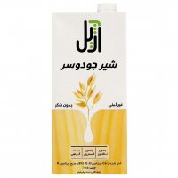 شیر غیر لبنی وگان جو دوسر بدون شکر آژیل کاله 1 لیتر