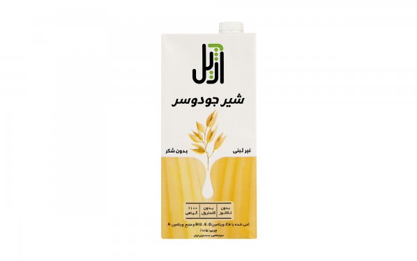 شیر غیر لبنی وگان جو دوسر بدون شکر آژیل کاله مقدار 1 لیتر