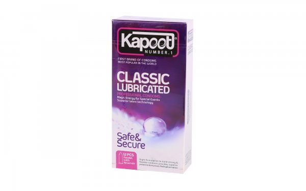 کاندوم کاپوت (Kapoot) مدل Classic Lubricated