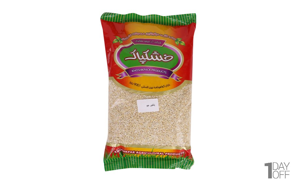 بلغور جو خشکپاک مقدار 900 گرم