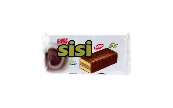 کیک وانیلی سی‌سی شیرین‌عسل بسته 5 عددی 