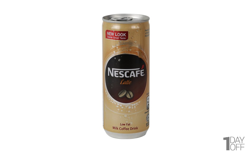 آیس لاته کم‌چرب همراه با شیر نستله (Nestle) مقدار 240 میلی‌لیتر