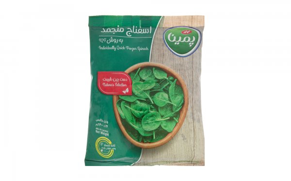 اسفناج منجمد پمینا کاله مقدار 400 گرم  