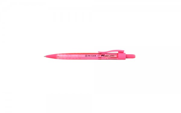  مداد نوکی 0.5 میلی‌متری فابر کاستل (Faber Castell) مدل Tri Click رنگ صورتی