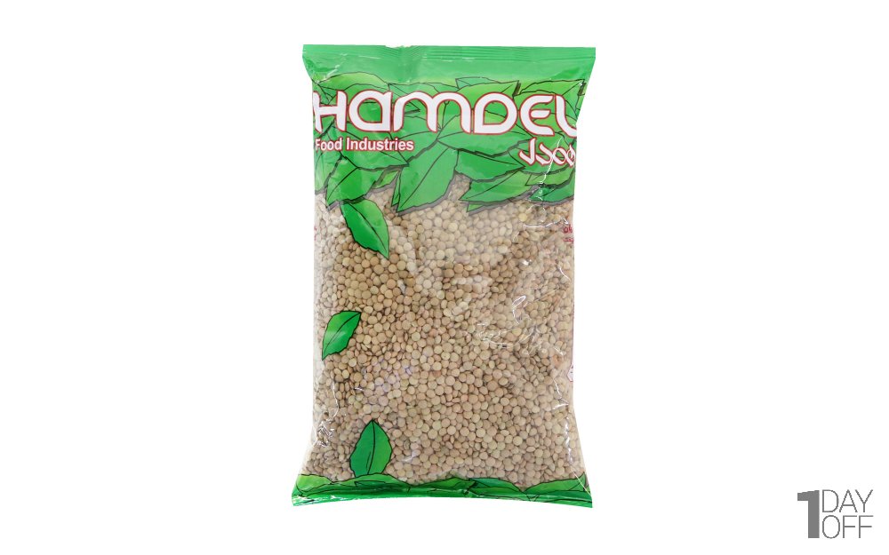 عدس ریز همدل مقدار 900 گرم