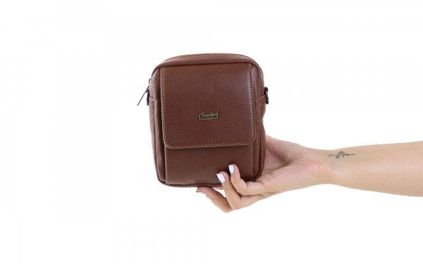 کیف قهوه‌ای تتیس (TETIS)  مدل  Comfort کد 0053
