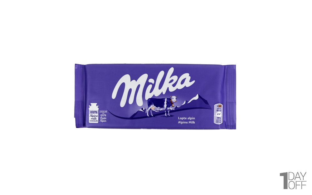 شکلات شیری میلکا (MILKA) مقدار 100 گرم