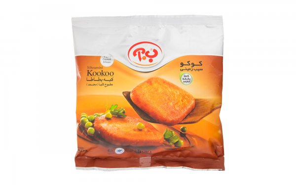 کوکو سیب‌زمینی منجمد ب.آ مقدار 450 گرم