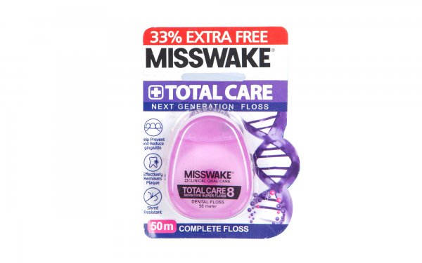 نخ‌دندان Total Care میسویک مقدار 50 متر