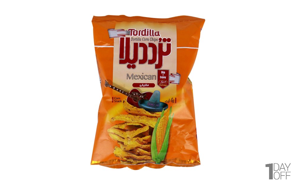 چیپس ذرت با طعم مکزیکی ترددیلا مقدار 100 گرم