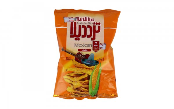 چیپس ذرت با طعم مکزیکی ترددیلا مقدار 100 گرم