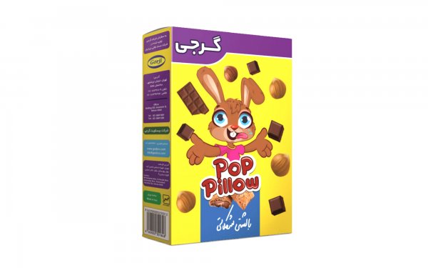 غلات صبحانه بالشتی مغزدار شکلاتی گرجی مقدار 300 گرم