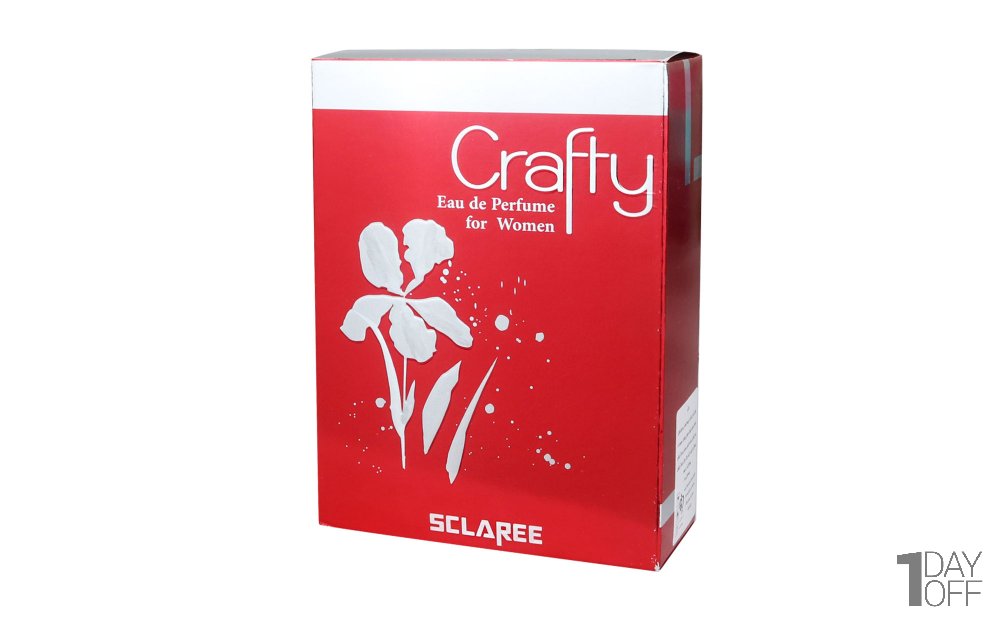 ادوپرفیوم زنانه اسکلاره مدل crafty حجم 85 میلی‌لیتر