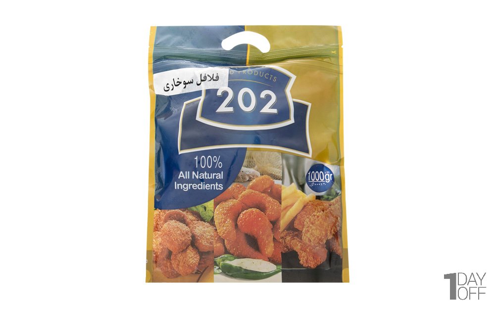 فلافل سوخاری 202 مقدار 1000 گرم