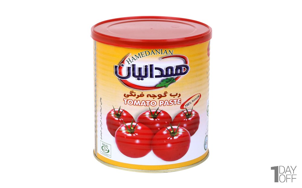 رب گوجهفرنگی 800 گرمی همدانیان - 100% طبیعی / با غلظت مناسب