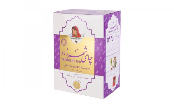 چای سیاه (کله مورچه) خالص سی تی سی شهرزاد مقدار 400 گرم