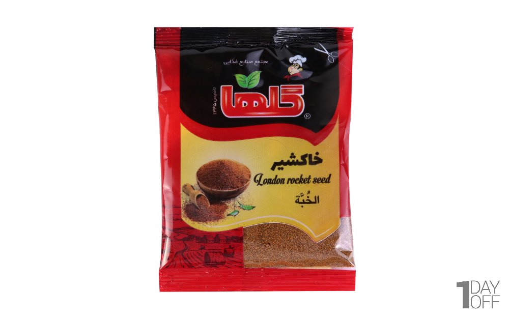 خاکشیر گلها مقدار 50 گرم